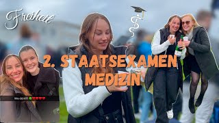 ICH HABE MEIN 2 STAATSEXAMEN GESCHRIEBEN Medizin  Hat sich der 100 Tage Lernplan gelohnt 🔥 𝑉𝑙𝑜𝑔 [upl. by Rafaelia]