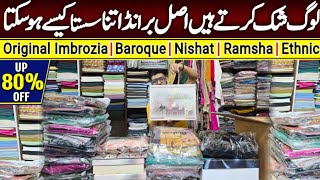 Original Ethnic  Nishat  Baroque  Ramsha  Imbrozia  Upto80OFF  Designer Wear Dresses [upl. by Suiddaht64]