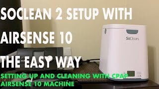 SoClean 2 setup With CPAP Easy Setup [upl. by Meill]