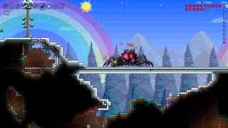 Terraria  Two tConfigs custom bosses [upl. by Esserac]