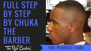 HAIRCUT TUTORIAL  The Perfect Fade [upl. by Riabuz230]