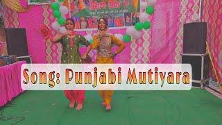 Punjabi Mutiyara Song  Husan Mukabla  Jasmine Sandles  Teej  Giddha  Dance  Bhangra  Teean 💕 [upl. by Nanni]