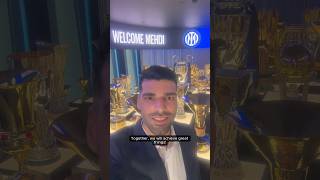 Mehdi has a message for Inter Fans 📲 IMInter Shorts [upl. by Aina]