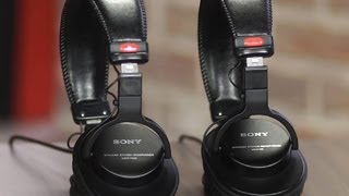 Sony MDRV6 and Sony MDR7506 headphones Oldies but goodies [upl. by Backler]