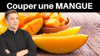 Comment éplucher et découper une MANGUE [upl. by Eisus]