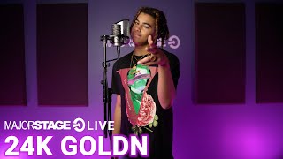 24KGOLDN  VALENTINO  MAJORSTAGE LIVE STUDIO PERFORMANCE [upl. by Gretta326]