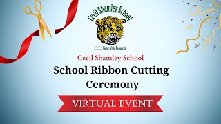 Cecil Shamley School Ribbon Cutting [upl. by Ardussi]