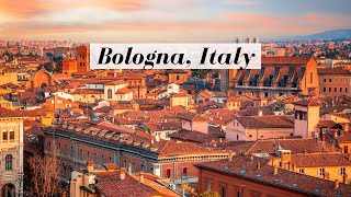 Bologna Italy Tour by drone 4k [upl. by Keppel102]