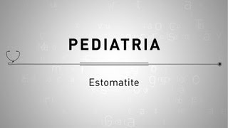 Pediatria  Estomatite Aftas [upl. by Yelkrab]