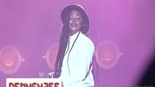 Rema Namakula performaning touch my body at ykee Benda Singa Concert Serena Hotel [upl. by Aneertak511]