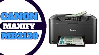 Canon MAXIFY MB2120 Printer Review  Best Photo Printer with Scanner Copier and Fax [upl. by Ennaesor163]