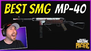 NEW Overpowered SMG MP40 Class Setup in Warzone Pacific Caldera Loadout Gameplay [upl. by Sinnej700]