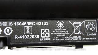 Brand New JC03 HSTNNDB8A 1095V 312Wh Battery for HP 17bs019dx 245 G6 Series [upl. by Cai]