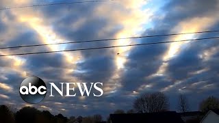 Mesmerizing altocumulus clouds spotted rolling over eastern Kentucky [upl. by Roldan]