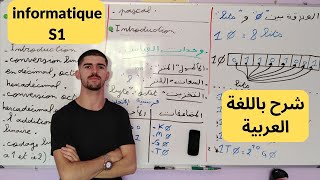 EP01 Informatique 1  Comprendre les unités de stockage en arabe [upl. by Niret405]