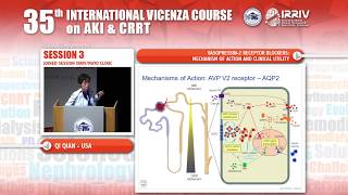 Vasopressin2 receptor blockers mechanism of action and clinical utility  Q Qian [upl. by Razec]