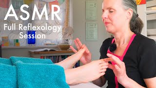 1hr full reflexology session with kinesiology and aroma oils Unintentional ASMR [upl. by Franky555]