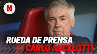 EN DIRECTO I Rueda de prensa de Ancelotti antes del partido frente al Valladolid en vivo [upl. by Guod]