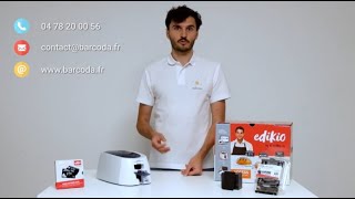 Evolis Edikio Access  La solution toutenun pour imprimer vos étiquettes de prix [upl. by Line]