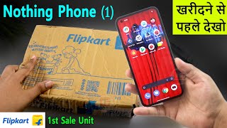 Nothing Phone 1 Flipkart Unit  Nothing Phone 1 Unboxing Camera  Nothing Phone 1 Price in India [upl. by Osnerol]