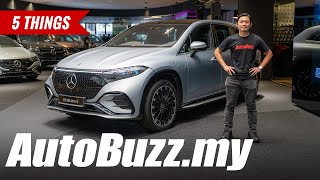 2023 MercedesBenz EQS SUV 580 4MATIC RM700k  AutoBuzz [upl. by Dualc330]