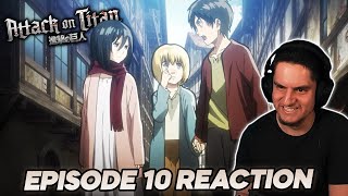 WHAT WILL ARMIN SAY  Attack on Titan  Ep 10 REACTION [upl. by Eisinger]