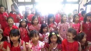 Aku Bangga Jadi Anak Katolik Perayaan Paskah Anak anak Gereja Paroki Santo Alfonsus Nandan 2016 [upl. by Onaicram]