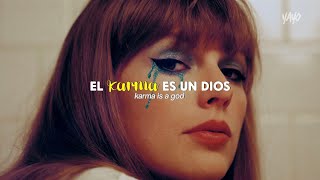 Taylor Swift  Karma  Español  Lyrics [upl. by Asilrak]