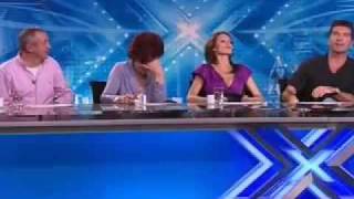 The X Factor  Dawn the Jockey quotGigglesquot  ITV 1 [upl. by Leviram45]