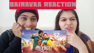 Bairavaa Official Teaser Reaction video I Vijay Keerthy Suresh Bharhathan Shw Vlog [upl. by Lasky]