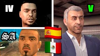 Characters Speaking Spanish in GTA Games Evolution Part 2 [upl. by Solly501]