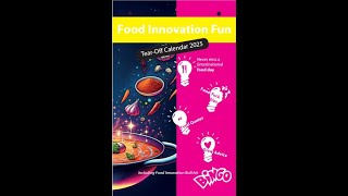 Food Innovation Fun TearOff Calendar [upl. by Ahsemrac]