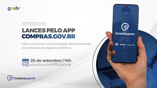 Lances Pelo App Comprasgovbr [upl. by Retep]