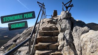 Stonewall Peak Trail SUMMIT ⛰️ [upl. by Christopher]