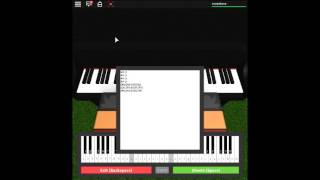 Floweys Theme  Undertale by Toby Fox on a ROBLOX piano [upl. by Renaxela]