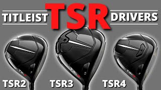 New TITLEIST TSR DRIVERS  TSR2 TSR3 TSR4 [upl. by Abihsot]