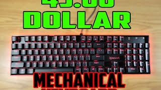 Redragon K551 VARA LED Backlit Mechanical Gaming Keyboard  Review [upl. by Azarcon]