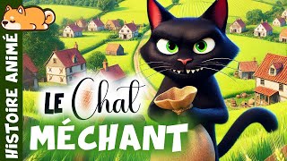 LE CHAT NOIR 🐈‍⬛Livre audio Histoire pour sendormir en français Contes de fées méchant vilain [upl. by Pohsib]