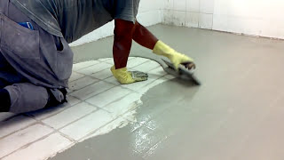 Piso uretano sobre ceramica  Hardylayer UT  Obra Hotel IBISMERCURY  1123648172 [upl. by Emmott617]