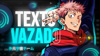 Como fazer TEXTO VAZADO no alight motion [upl. by Netsirt]