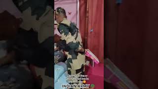 Indian Army 🪖 Amar choto bon ar hubo husband bon ka surprise dilo 🥰 stephensourav explorepage [upl. by Giulia843]