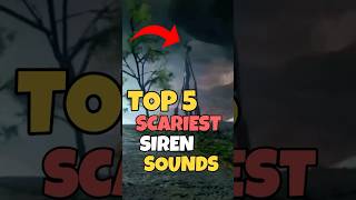 TOP 5 SCARIEST SIREN SOUND 😱😱 [upl. by Recneps]