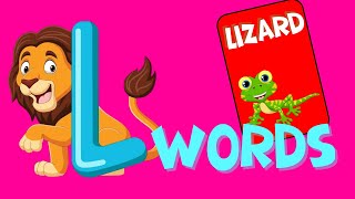 Words that start with Ll  quotLlquot Words  Letter Ll Song for Kids [upl. by Nivled185]