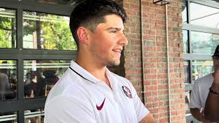 FSU Baseball  Jaime Ferrer on what a regional means for the program [upl. by Ragen264]