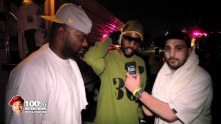 Wu Tang interview at Rock The Bells w Dj Vick One 2010 [upl. by Sivad]