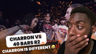 CHARRON IS DIABOLICAL FORMER PRO HOOPER REACTS TO ROUND 2 CHARRON VS 40 BARS KingOfTheDot [upl. by Ynahirb207]