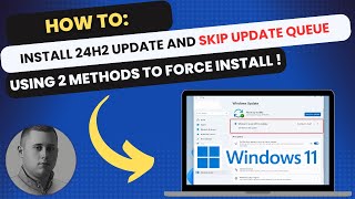 Install Windows 11 24H2 and BYPASS update queue to install immediately [upl. by Etolas]