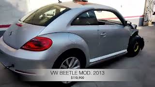 AutoComercia VW BEETLE 2013 Autos Accidentados [upl. by Gail]