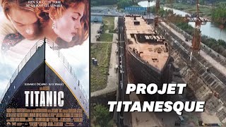 Une réplique du Titanic en construction en Chine [upl. by Tharp723]