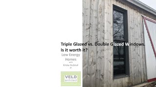 Triple pane vs double pane windows  Is it worth it [upl. by Ahseym]